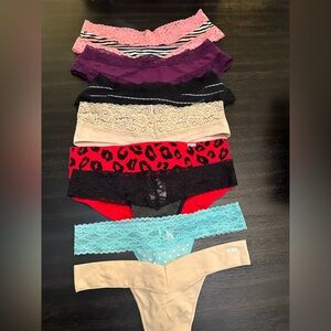 Set of 8 Victoria’s Secret panties